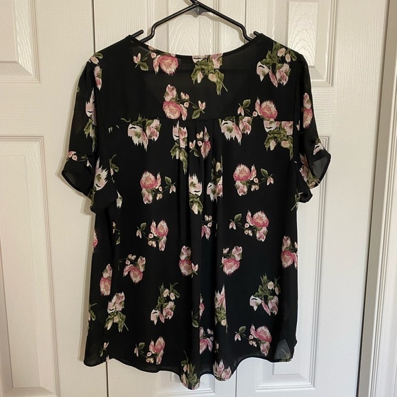 Women’s floral blouse. SIZE XL. VGUC - Picture 2 of 3